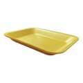 Gen Meat Trays, #8P, 10.8 x 8.82 x 1.5, Yellow, 200PK 8PYEL